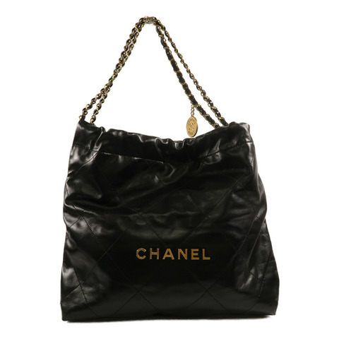 CHANEL 牛皮皮革Chanel 22 Medium鏈帶肩背袋