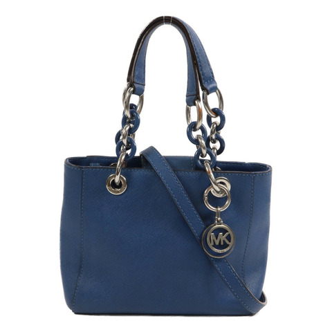 Michael Kors 牛皮皮革2 Way Shoulder鏈帶手挽肩背兩用袋