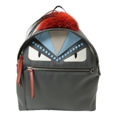 FENDI 尼龍Monster Backpack背包