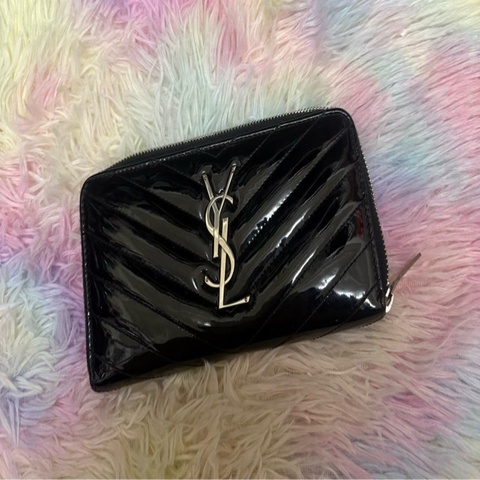 ysl長夾銀