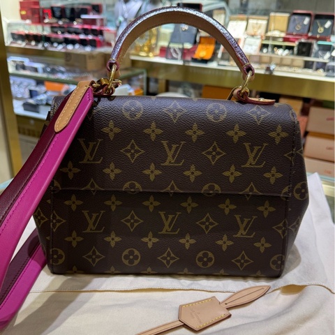 Louis Vuitton 路易威登 老花克魯尼bb手提斜挎包