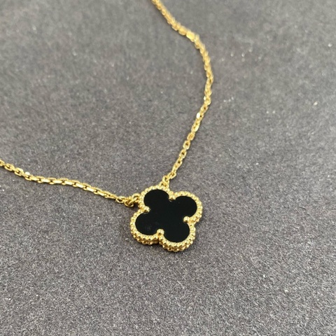 梵克雅寶/Van Cleef & Arpels 黑花中號，附件 證書盒