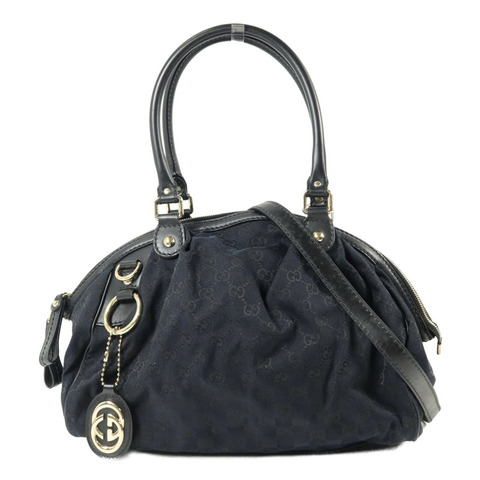 GUCCI 帆布Shoulder Bag手挽肩背兩用袋