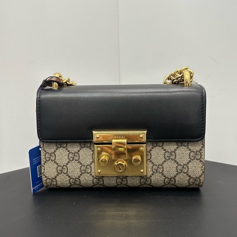古馳/Gucci 月光寶盒 帶皮牌