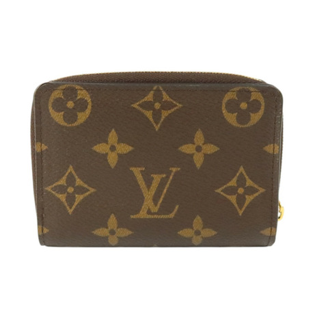 LOUIS VUITTON Monogram/Monogram Reverse Lou Wallet金扣錢包