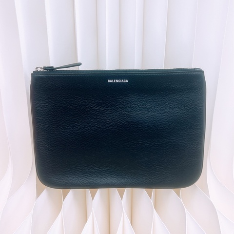 Balenciaga 黑色手拿包/ 收納袋 26cm