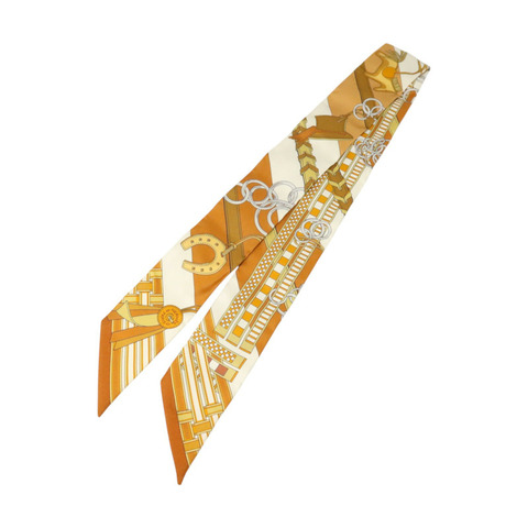 HERMES 絲質Twilly絲巾
