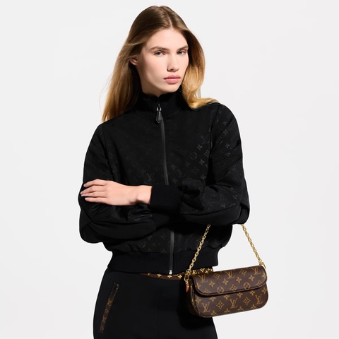 Louis Vuitton🤎Ivy 老花斜背包｜腋下包｜兩用包