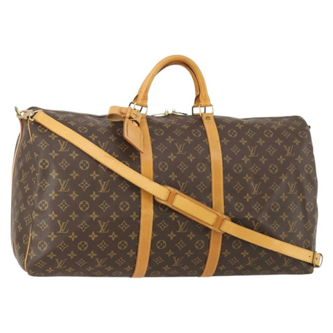 路易威登 Monogram Keepall Bandouliere 60 波士頓包 M41412 LV Auth 183615A