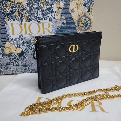 Dior Caro Every Dior 手拿包（有鏈可背）