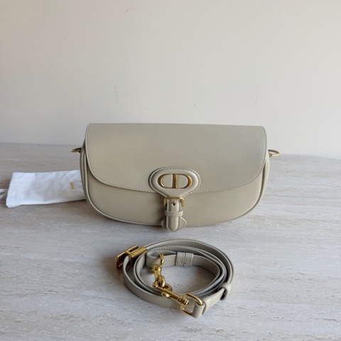 Dior迪奧Bobby中號卡其色馬鞍包 尺寸22*17*6cm