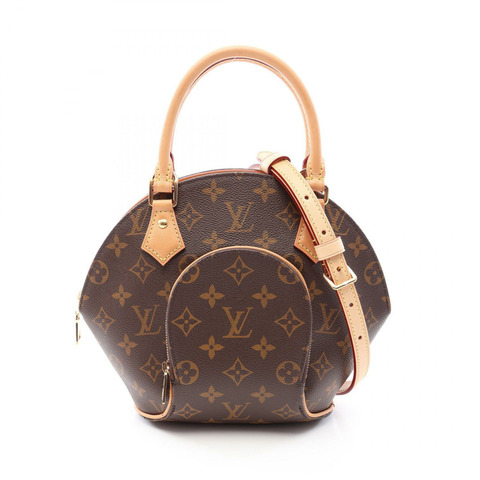 路易威登 Ellipse PM Monogram 2WAY 手提包 M46196 PVC塗層帆布皮革棕色二手女士