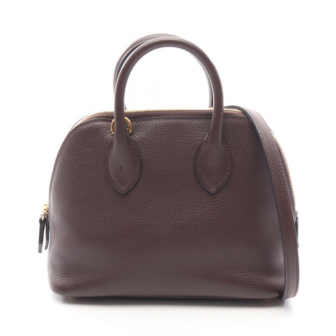愛馬仕 Bolide 1923 迷你肩斜背包 Z Evercolor Rouge sellier GHW