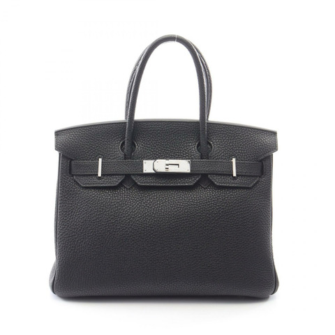 愛馬仕 Birkin 30 手提包，Togo 皮革，黑色，二手女款