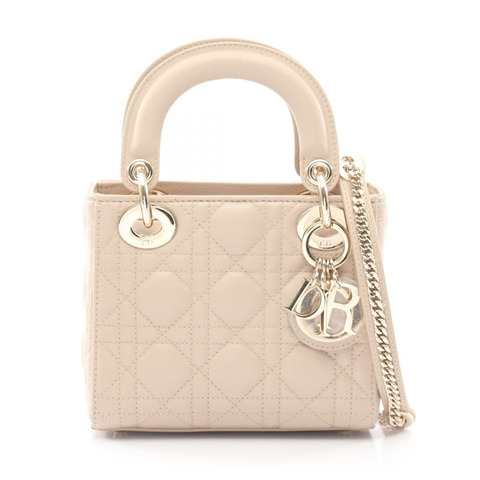 Christian Dior Lady Dior Mini Cannage 2WAY 手提包 M0505ONGEM51U 皮革 全新 CD