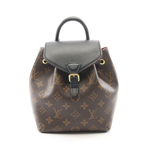 路易威登 Montsouris NM BB 雙肩包 M45516 Monogram 棕色皮革