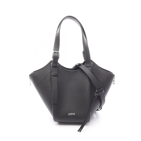 LOEWE Hammock Flip Bag 2WAY 手提包 A538HHBX071100 黑色真皮新款 女款