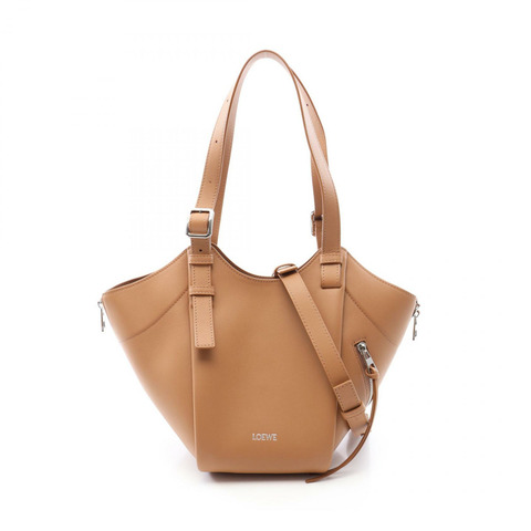 LOEWE Hammock Flip Bag 2WAY 手提包 A538HHBX079579 皮革 棕色 全新 女款