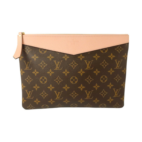 LOUIS VUITTON Monogram Daily Pouch金扣手拿包