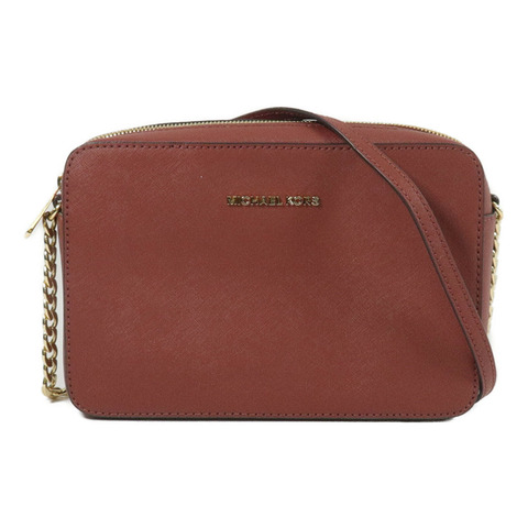 Michael Kors Saffiano皮革Jet Set Large Crossbody Bag肩背袋