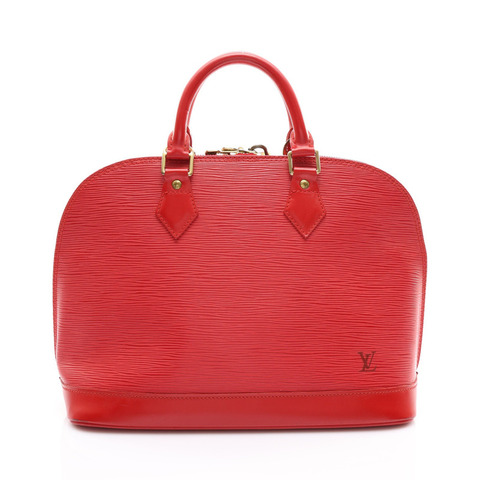 紅色 Epi水波紋 牛皮 Alma 艾瑪包 手提包 無鑰匙【LOUIS VUITTON LV 路易威登】 M52147
