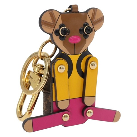 路易威登 Monogram Porte Cles 聖誕泰迪熊吊飾 M63758 正品 182940M