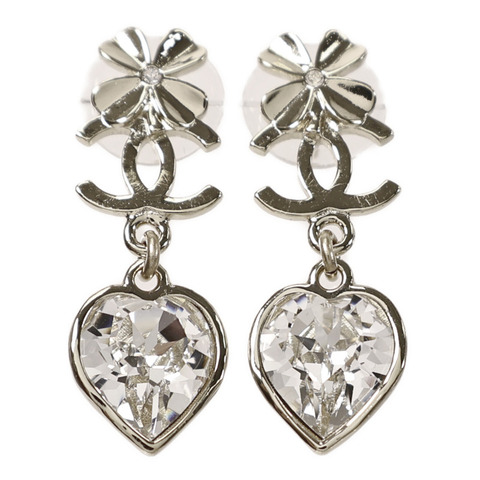 CHANEL 金屬/水晶Earring耳環