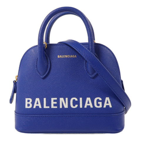 BALENCIAGA 牛皮皮革Ville Top Handle XXS手挽肩背兩用袋