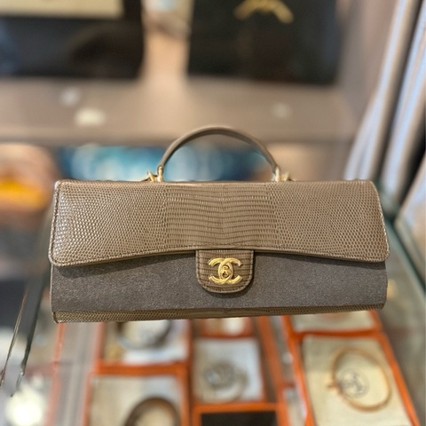 Chanel Kelly cut Lizard