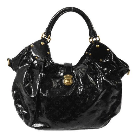 LOUIS VUITTON Mahina/漆皮皮革Surya L手挽袋