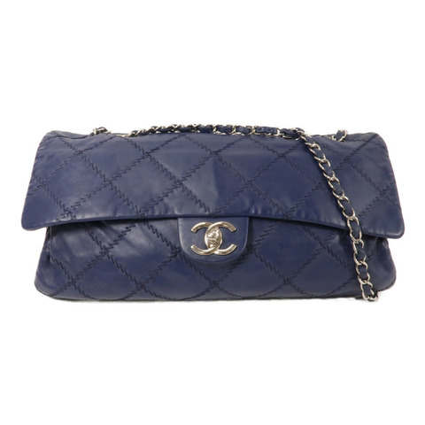 CHANEL 牛皮皮革Chain Shoulder鏈帶肩背袋