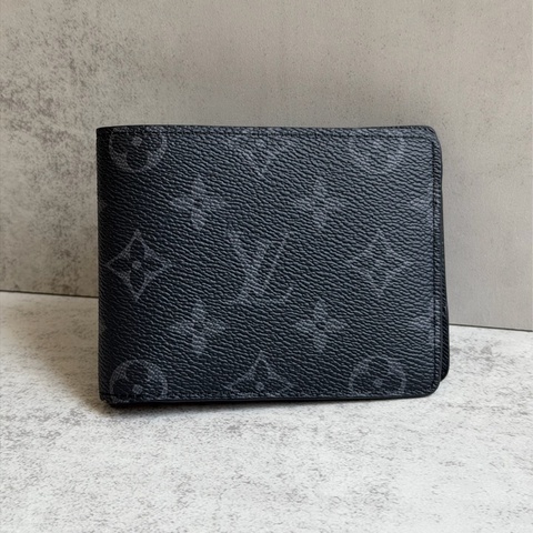 LV 黑花短夾 2025年新款