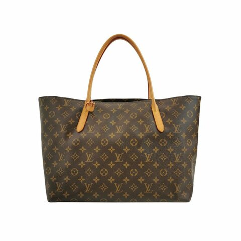 Louis Vuitton (LV) Raspail中號植鞣革Monogram印花托特包肩肩包
