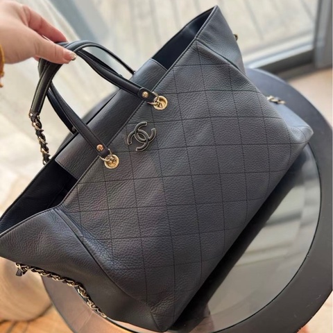 香奈儿Chanel午夜蓝2way tote .J