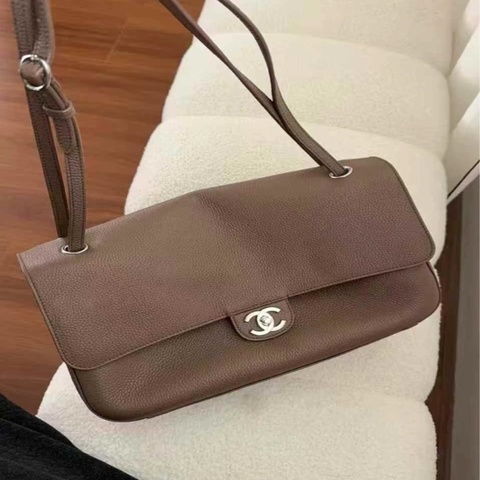 chanel 香奈兒26s 大象灰銀 灰銀32 cf