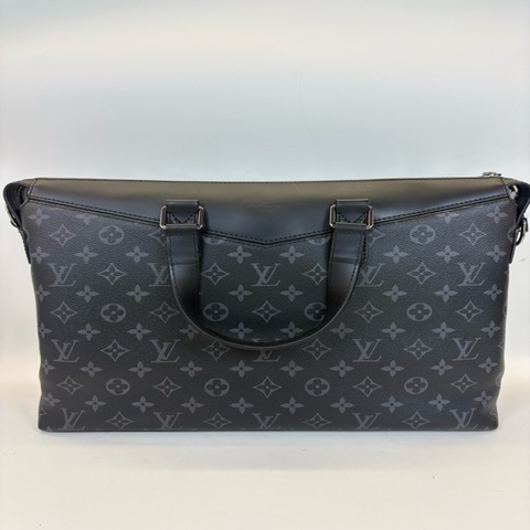 Louis Vuitton/路易威登 Exploer黑老花傳奇男士公文包，無肩帶 尺寸38.5×27