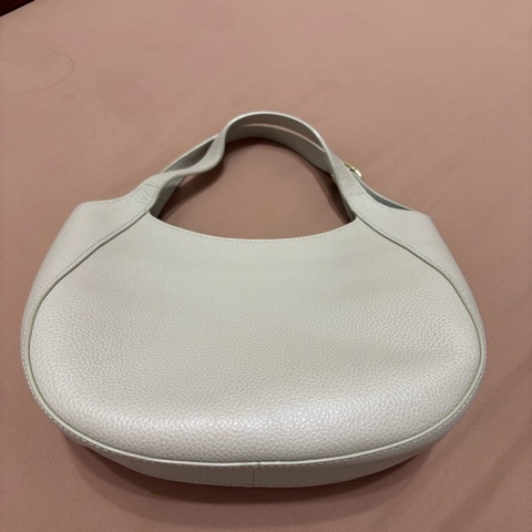 [個人閒置] 99新 Longchamp  Le Foulonné S Handbag - Paper系列 附加購的皮革長背帶