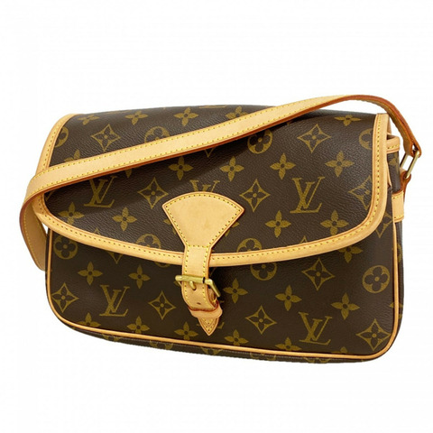 路易威登 Monogram Sologne 女士單肩包 M42250 棕色