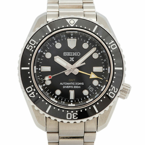 精工 Prospex SBEJ011 6R54-00D0 黑色錶盤男士腕錶