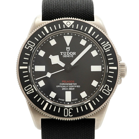 帝舵 Pelagos FXD 25717N 黑色錶盤男士腕錶