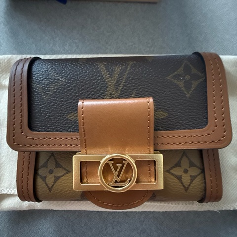 ✨全新收藏釋出｜LV 達芙妮 DAUPHINE 三折短夾｜有購證大全配｜近專櫃新品