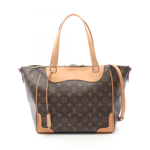 路易威登 Estrela 手提單肩包 M51191 Monogram 皮革 棕色 二手