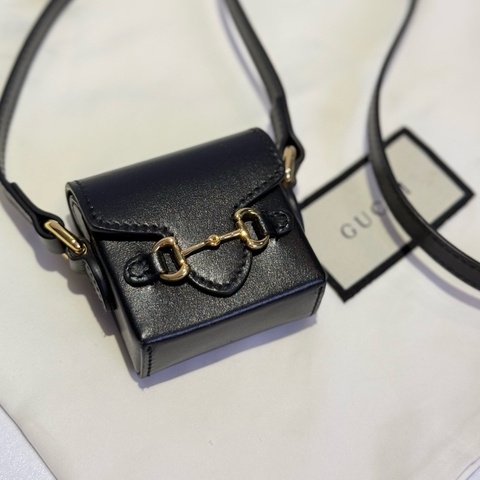 古馳/Gucci  古馳馬銜扣耳機包小廢包
