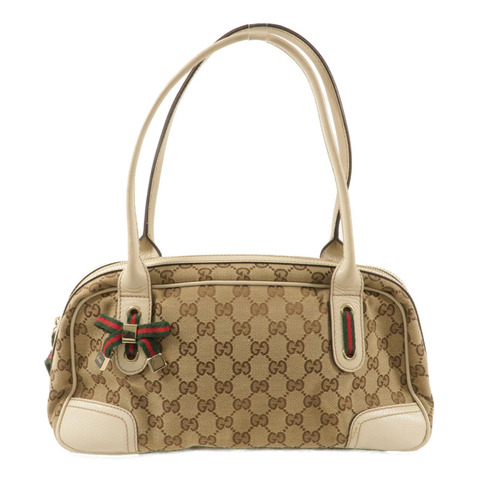 GUCCI 帆布Shoulder Bag肩背袋