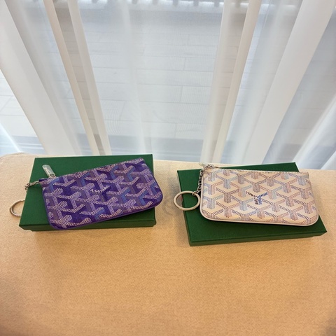 Goyard nano 限量色 鑰匙零錢包 全新品