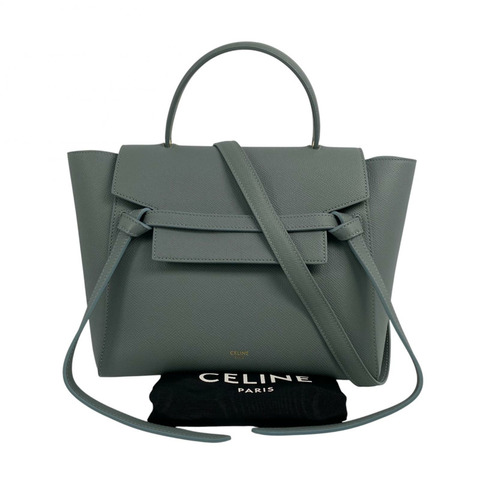 ☆ CELINE 思琳 Light Green Calfskin Beltbag 2 way bag 淺綠色小牛皮兩用袋-267012715