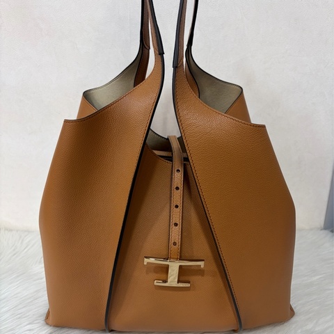 TODS T Timeless皮革 購物手袋 肩背包 子母包 托特包