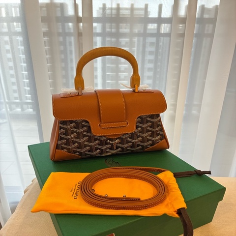 Goyard mini 西貢包 棕色 全新品