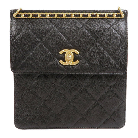 CHANEL 牛皮皮革Chain Backpack背包