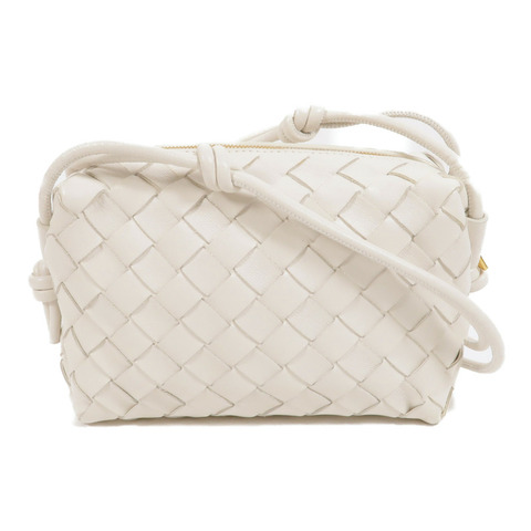 BOTTEGA VENETA 羊皮皮革Mini Loop肩背袋